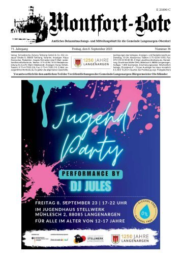 19.10.2023 Montfort-Bote