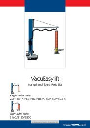 VacuEasylift manual 2004.pmd
