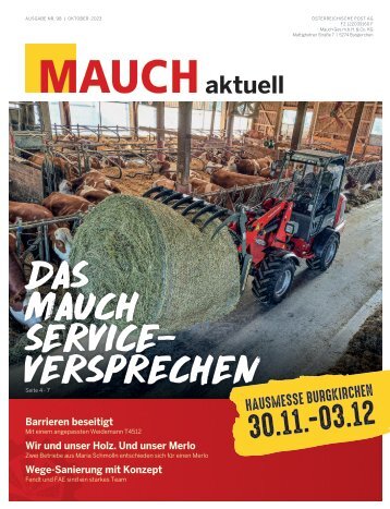 MAUCH Aktuell Burgkirchen | Ausgabe Nr. 98 | Oktober 2023