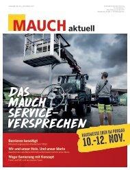 MAUCH Aktuell Eben | Ausgabe Nr. 99 | Oktober 2023