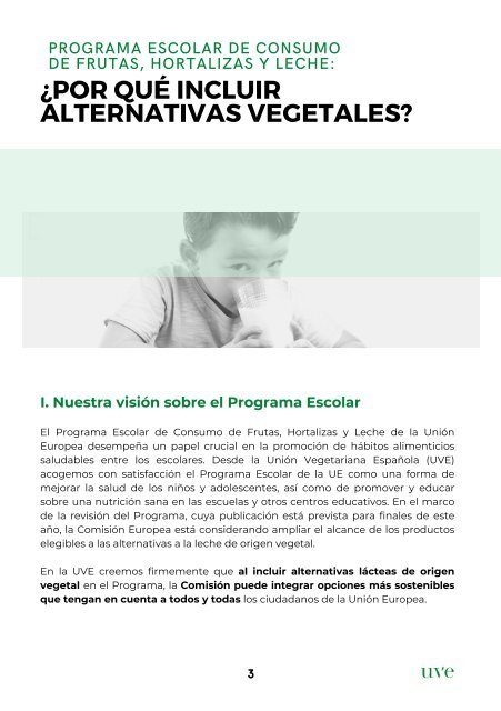 Programa Escolar de la UE_Por qué incluir alternativas vegetales