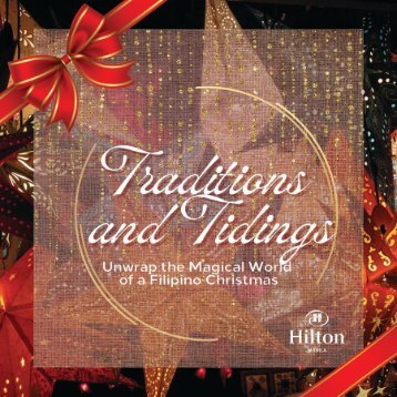 Hilton Manila Traditions and Tidings Festive Brochure 2023