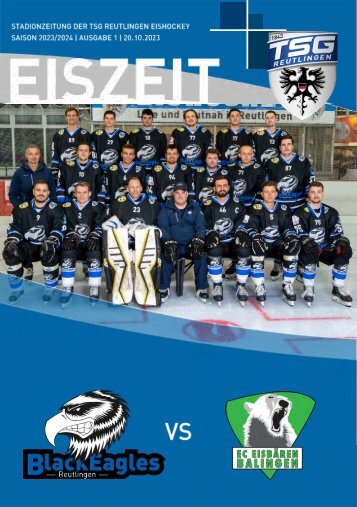 TSG Black Eagles vs Eisbären Balingen 20 10 2023 