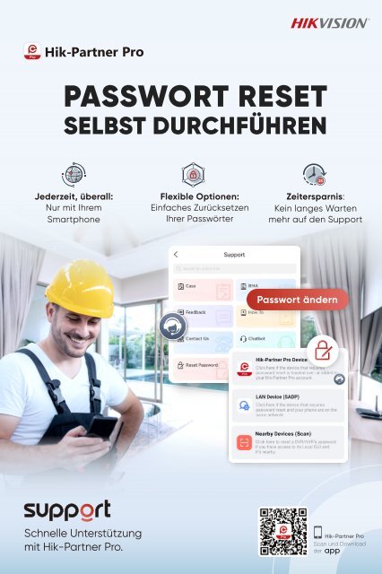 Hik-Partner Pro - Passwort Reset selbst durchführen