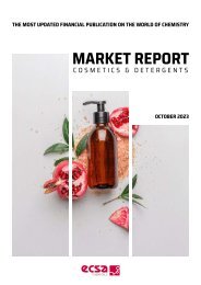 Cosmetics and Detergents | Market report preview 10.2023