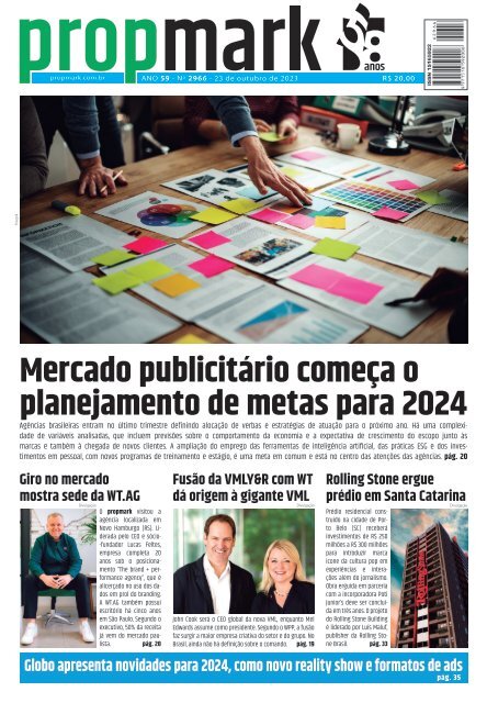 edição de 23 de outubro de 2023