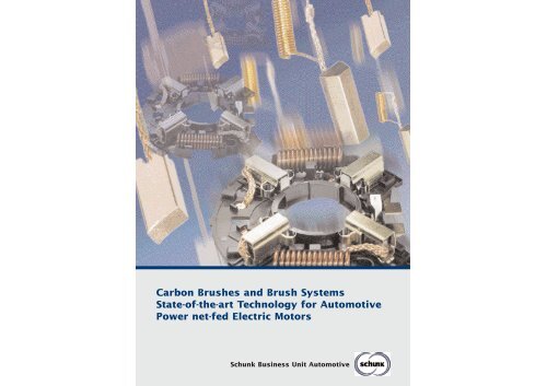 Carbon Brushes and Brush Systems State-of-the-art Technology for ...