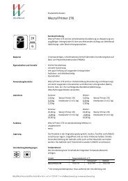 Wecryl Primer 276 2K G - WestWood