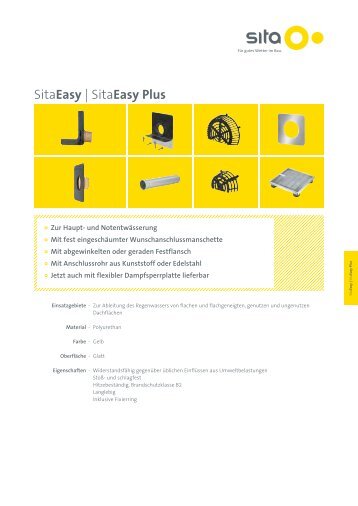 SitaEasy | SitaEasy Plus - Sita Bauelemente