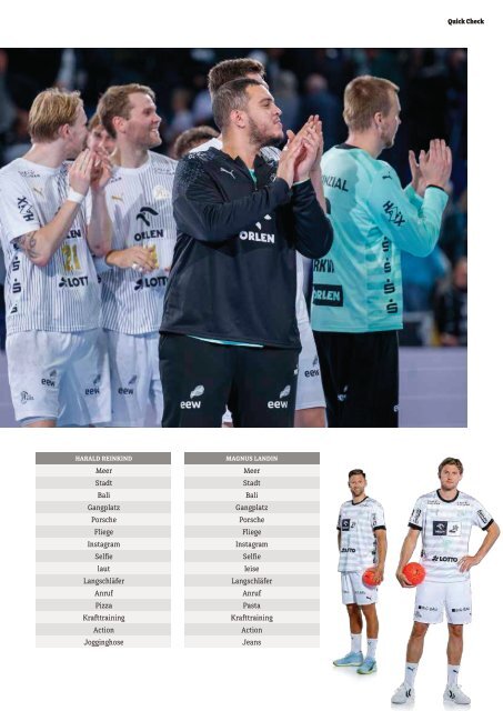 ZEBRA Hallenheft THW Kiel vs. TBV Lemgo Lippe, am 22.10.2023 in Kiel