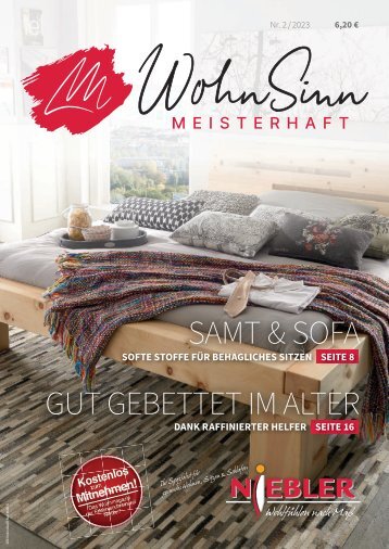 WohnSinn-Meisterhaft - Die Wohnzeitschrift für Ihr Zuhause