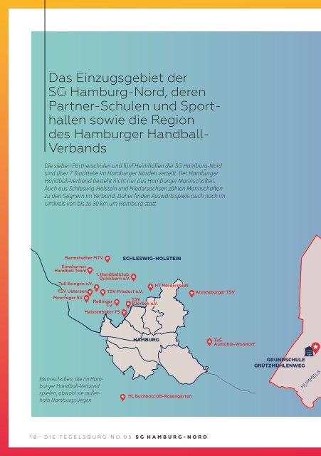 Die Tegelsburg No. 5 - Wo Handball lebt - Hallenheft SG Hamburg-Nord JBLH vs. SC Magdeburg & 3. Liga SG Hamburg-Nord vs. SC DHFK Leipzig II