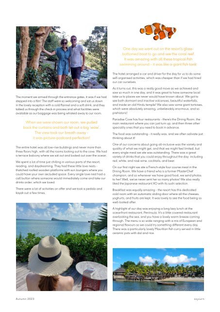 Sojourn | Sovereign Luxury Travel Magazine Autumn 2023