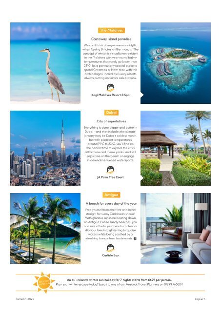 Sojourn | Sovereign Luxury Travel Magazine Autumn 2023