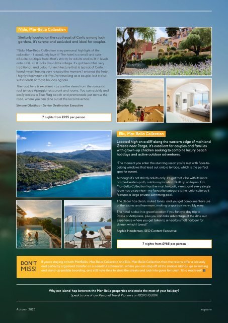 Sojourn | Sovereign Luxury Travel Magazine Autumn 2023