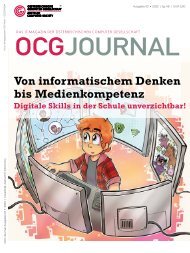 OCG Journal 3/23 Von informatischem Denken bis Medienkompetenz