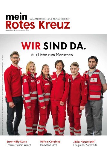 Mein Rotes Kreuz 04/2023- Ausgabe Burgenland