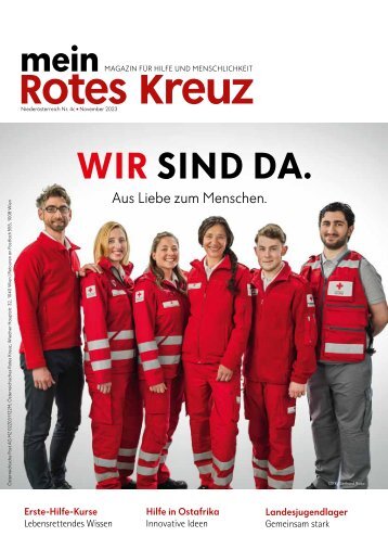 Mein Rotes Kreuz 04/2023- Ausgabe Niederösterreich