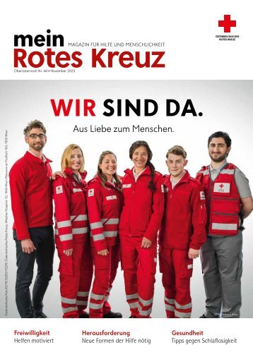 Mein Rotes Kreuz 04/2023- Ausgabe Oberösterreich