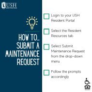 How to submit a Maintenance Request