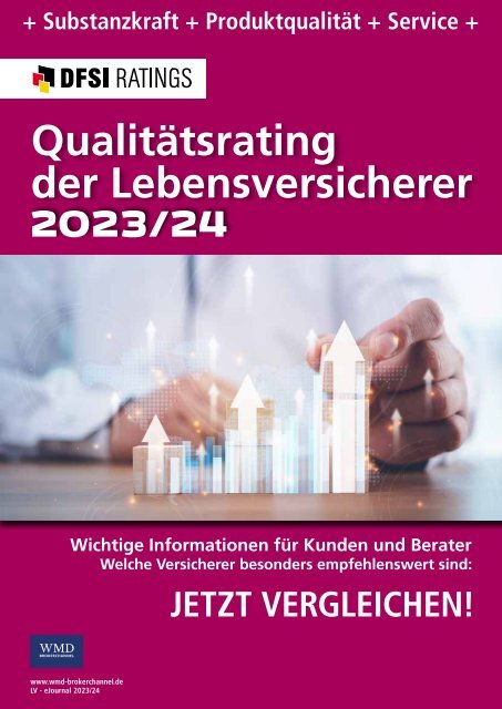 DFSI Ratings - Qualitätsrating der Lebensversicherer 2023/24