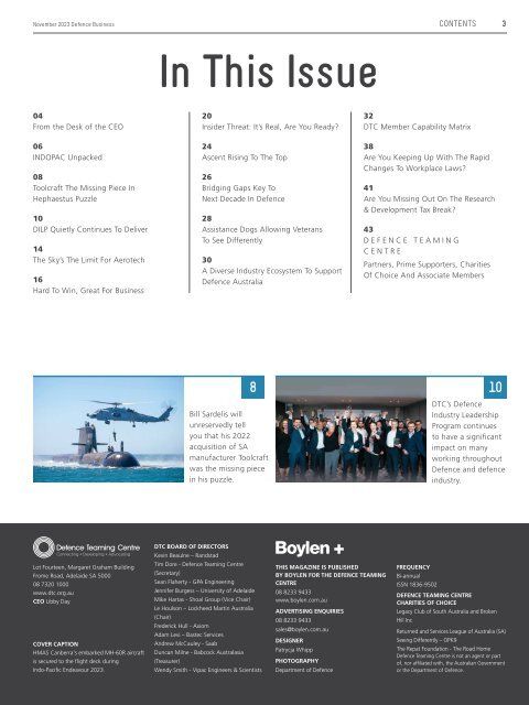 Defence Business November 2023