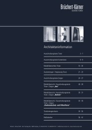 Architekteninformation - Brüchert + Kärner