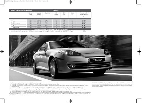 Preisblatt als PDF-Dokument - Hyundai