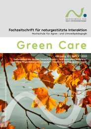 2023-Green Care-Jahrgang 10-Heft 3