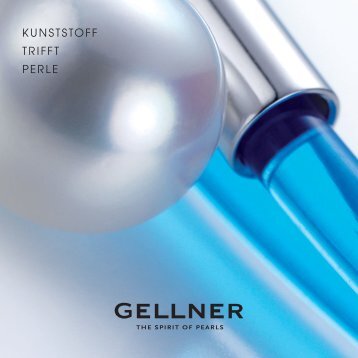 KUNSTSTOFF TRIFFT PERLE - Gellner