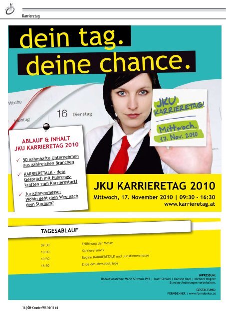 Ab ins Ausland.... Wer glaubt Bildung sei teuer, weiß ... - ÖH Linz - JKU