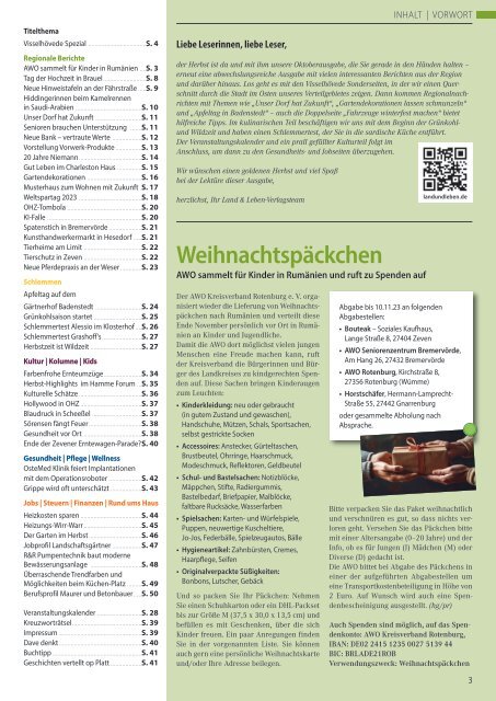 Land & Leben Ausgabe Oktober 2023