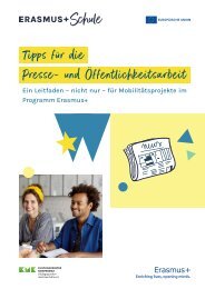 Tipps für die Presse- und Öffentlichkeitsarbeit