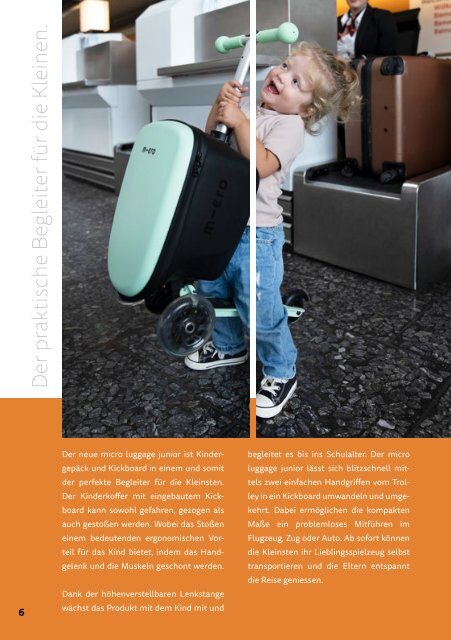 micro scooter Travelkatalog - travel experiences 2024