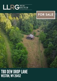 Dew Drop Lane Real Estate Booklet