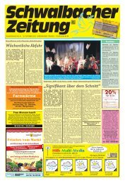 Schwalbacher Zeitung Ausgabe Kw 43-2023