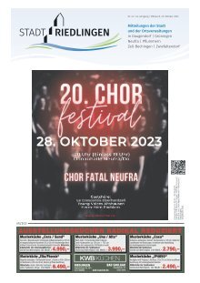 24.10.2023 Amtliches Mitteilungsblatt Riedlingen