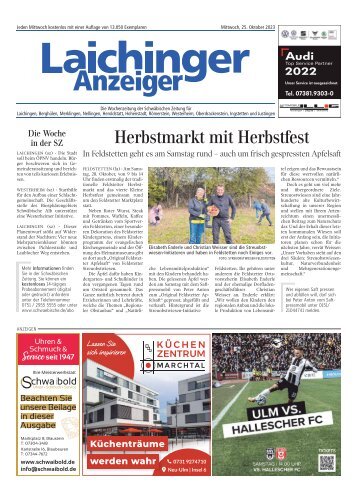 25.10.2023 Laichinger Anzeiger