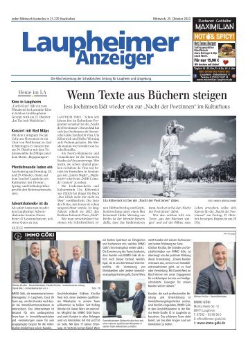 25.10.2023 Laupheimer Anzeiger