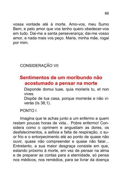 Preparaçao para a morte - Santo Afonso Maria de Ligorio