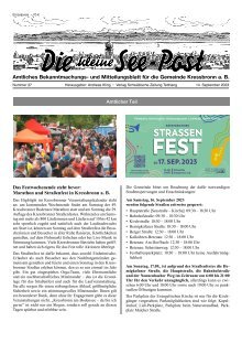 25.10.2023 Die kleine See-Post