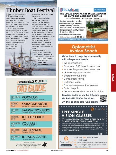 Pittwater Life November 2023 Issue