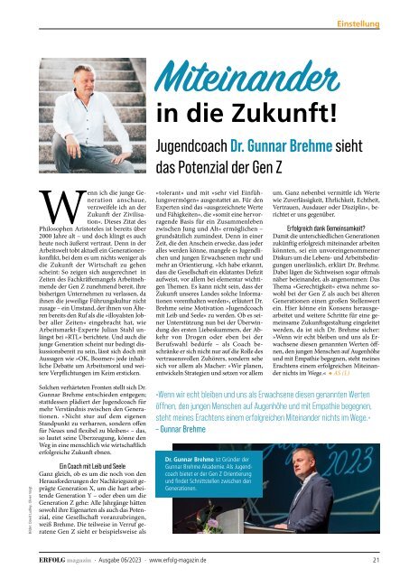 Erfolg Magazin Ausgabe 06-2023