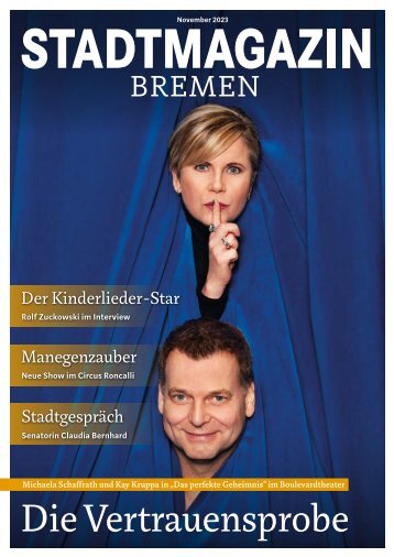 STADTMAGAZIN Bremen November 2023