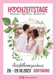 Hochzeitstage - Ausstellerverzeichnis Dortmund 23