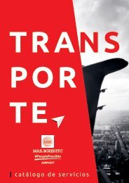 CATÁLOGO TRANSPORTE MBE AIRPORT