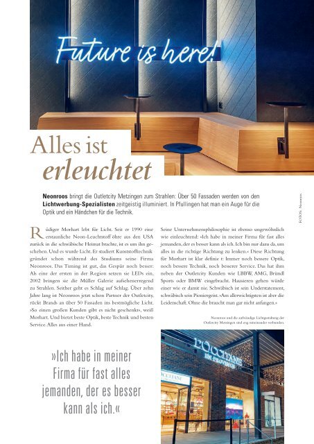 »feine adressen – finest« – Edition Reutlingen/Tübingen/Zollernalb 3/2023