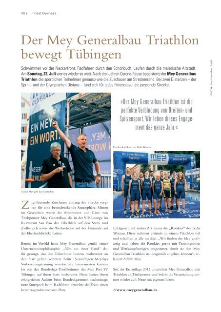 »feine adressen – finest« – Edition Reutlingen/Tübingen/Zollernalb 3/2023