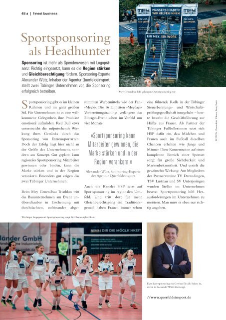 »feine adressen – finest« – Edition Reutlingen/Tübingen/Zollernalb 3/2023