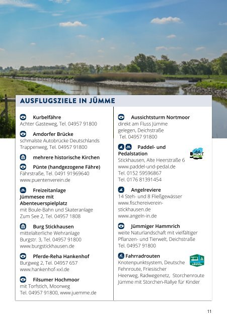 Südliches Ostfriesland - Urlaubsmagazin 2024